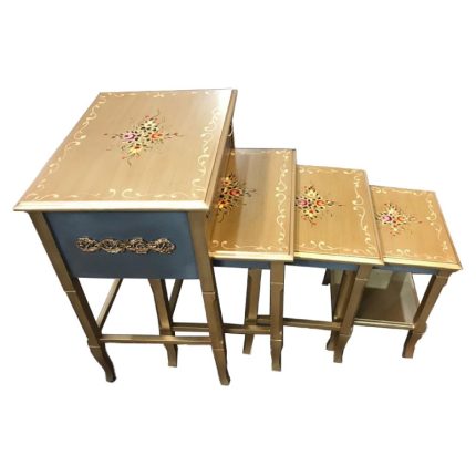 گالری میز چهار پارچه لودا رنگی