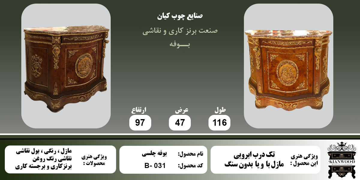 بوفه چلسی مازول اطلاعات