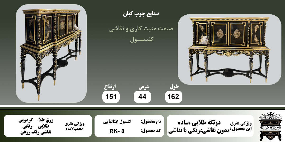 کنسول دوتکه ایتالیایی اطلاعات