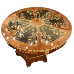 میز گرد ژینوس شش نفره گالری