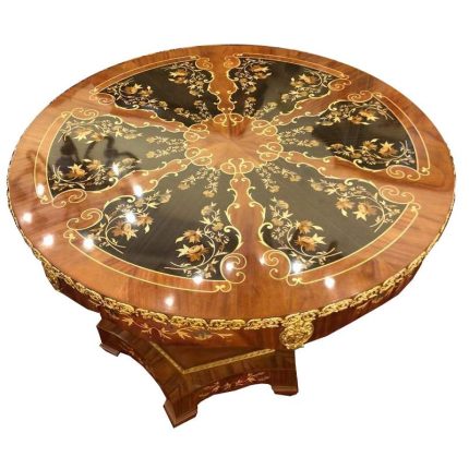 میز گرد ژینوس شش نفره گالری