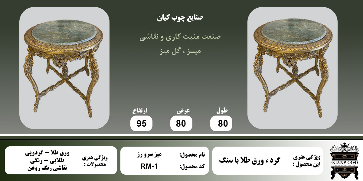 میز سرو رز اطلاعات