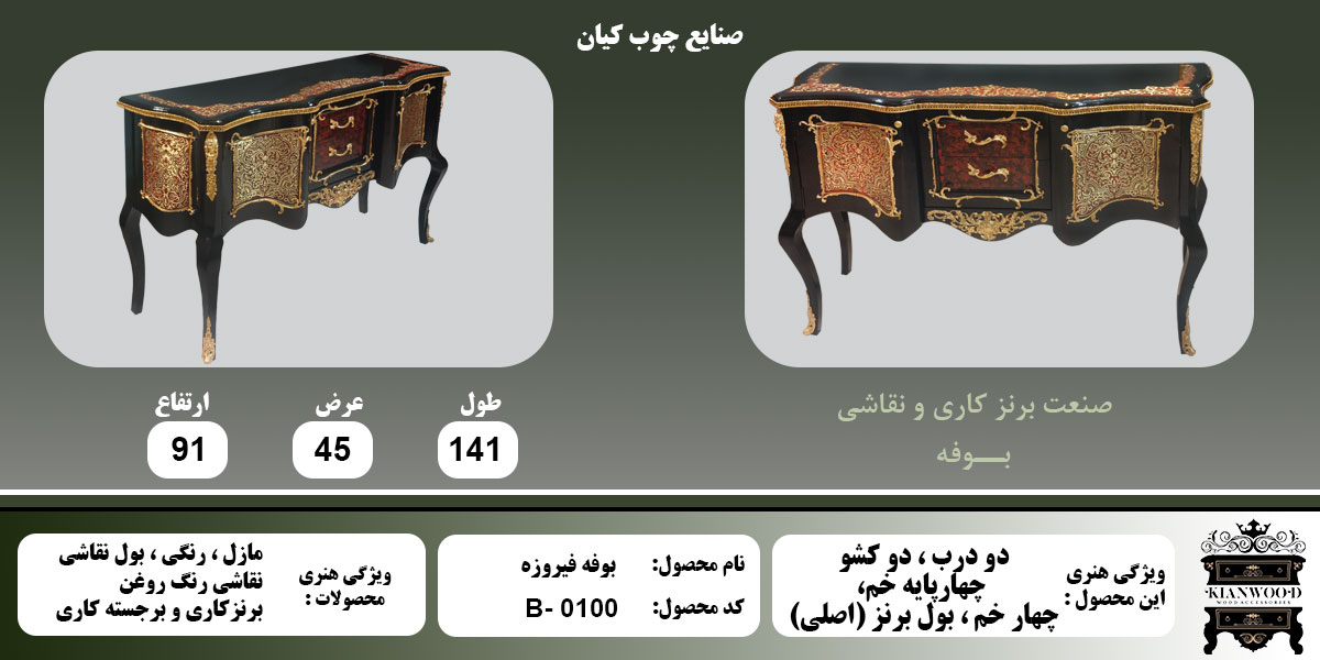 بوفه فیروزه - بول برنز اطلاعات