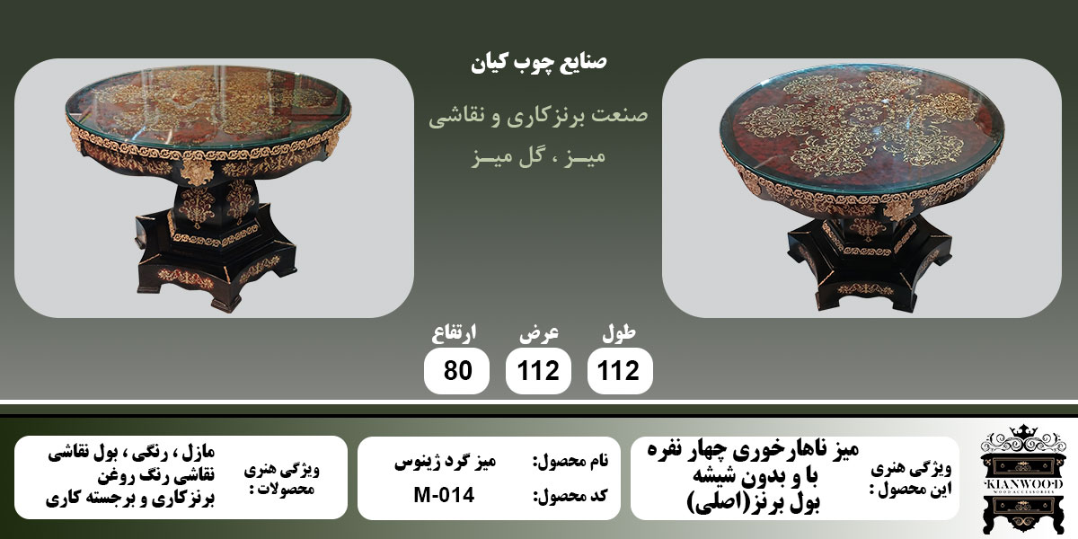 میز گرد ژینوس - بول برنز اطلاعات
